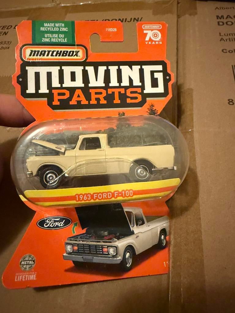 Matchbox Ford f150, Ophalen of Verzenden, Zo goed als nieuw, Auto