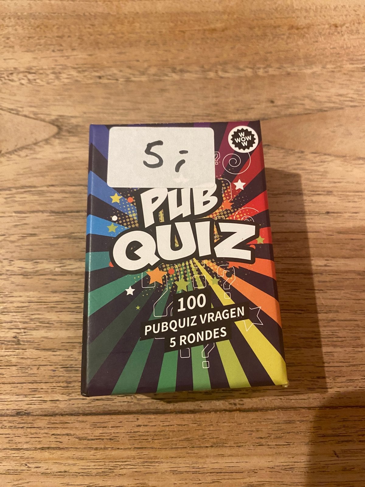Wajow Pub Quiz, zgan, Ophalen of Verzenden, Zo goed als nieuw