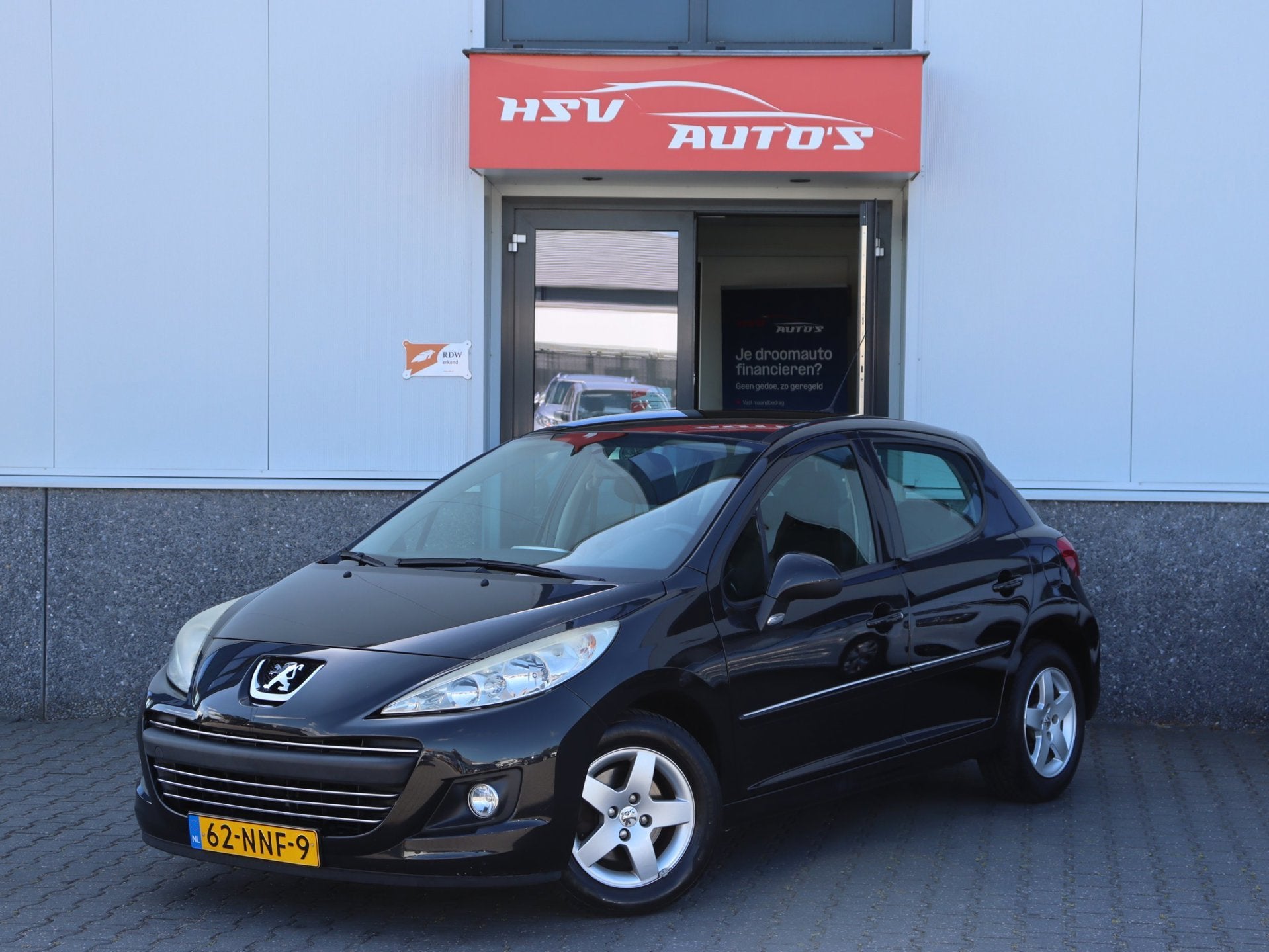 Peugeot 207 1.4 VTi Style airco LM 4-deurs *118.000km org NL, Auto's, Voorwielaandrijving, Euro 5, Gebruikt, 1064 kg
