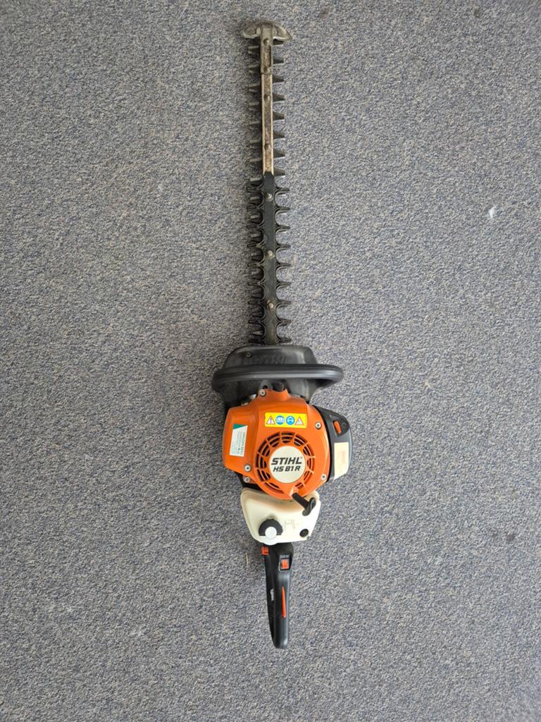 Stihl HS 81 R Heggenschaar - Benzine, Tuin en Terras, Heggenscharen, Ophalen, Gebruikt, Benzine