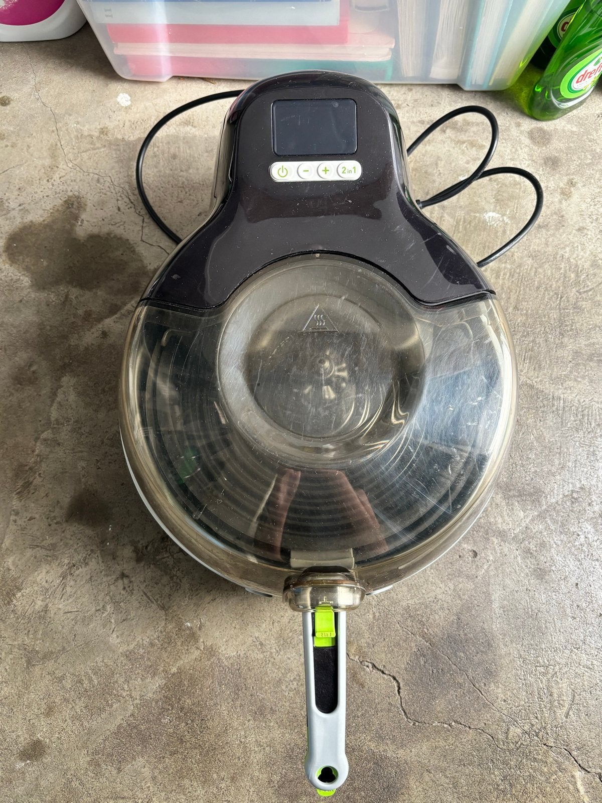 Tefal ActiFry 2 in 1 heteluchtfriteuse, 2 tot 3 liter, Ophalen of Verzenden, Gebruikt, Duo-friteuse