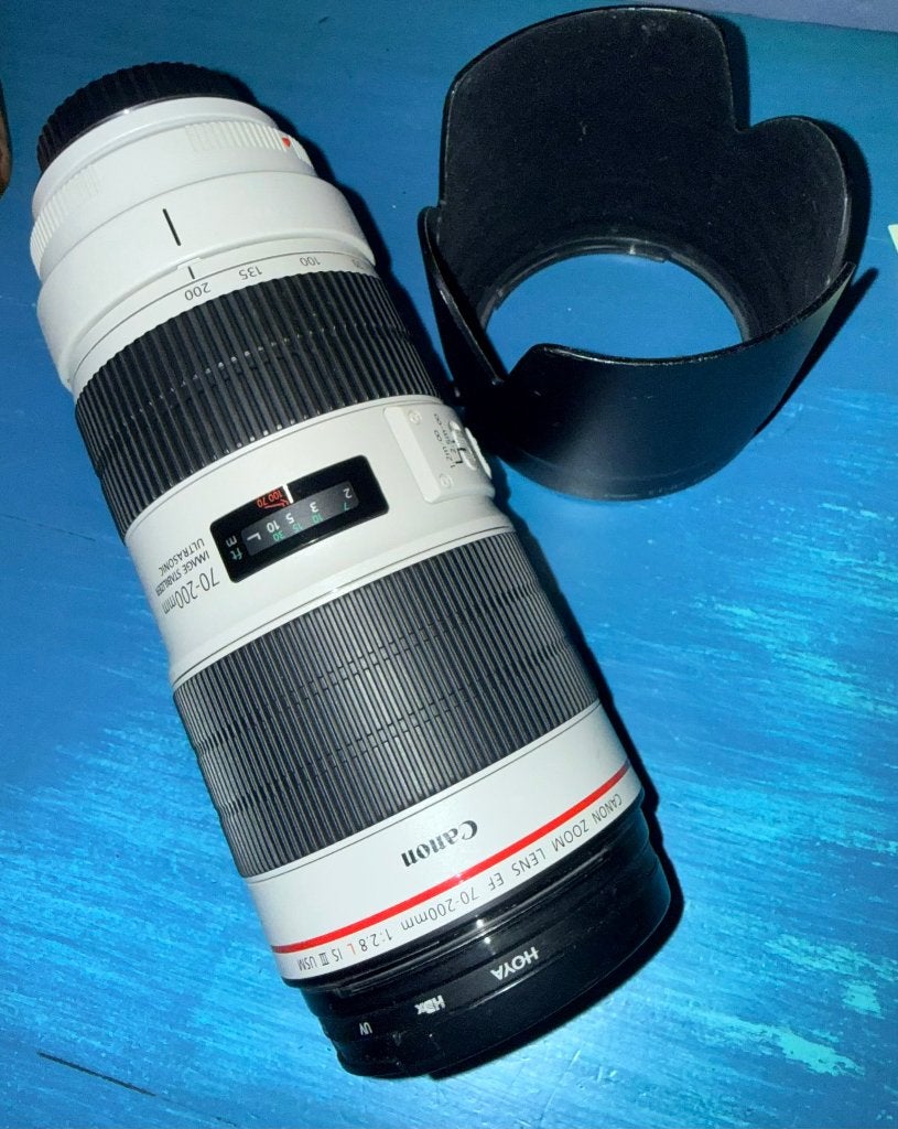 Canon lens 70-200, Ophalen, Telelens