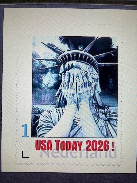 PPZ Anti ~ USA ~ Trump Postzegelpakket Persoonlijke zegels, Verzenden, Na 1940, Postfris