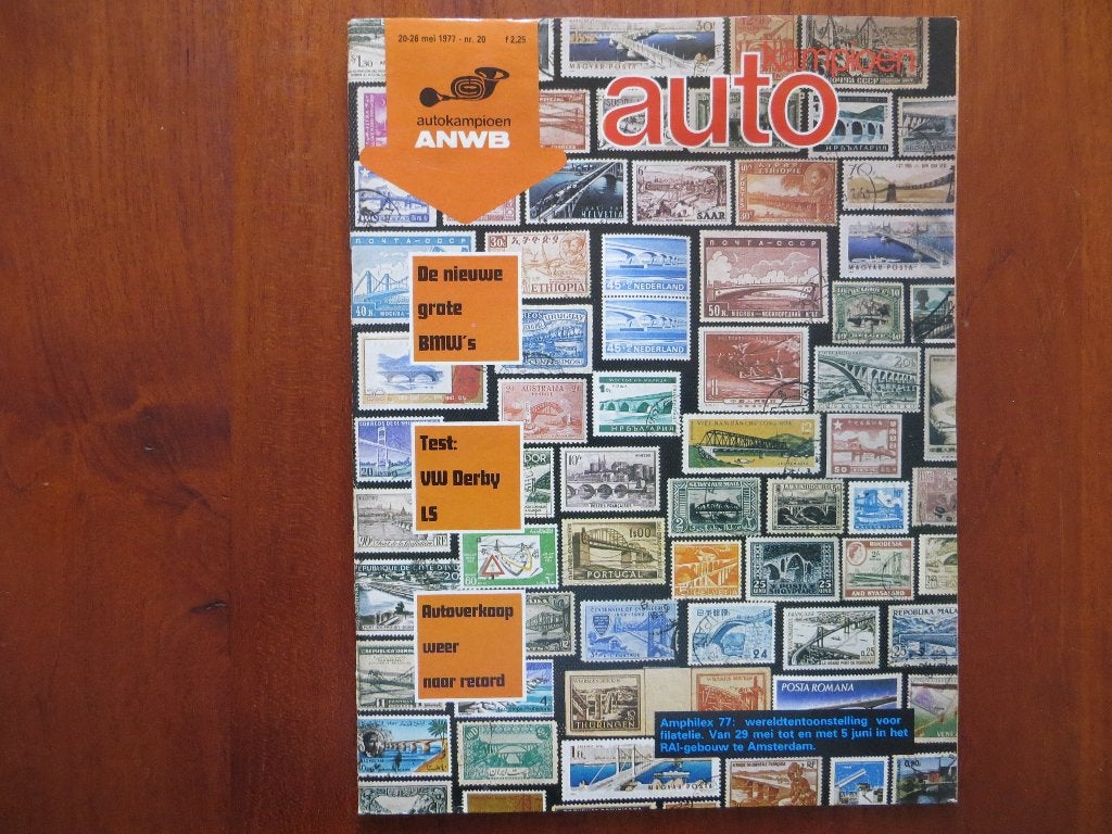 Autokampioen 20 1977 Volkswagen Derby LS, nieuwe BMW’s, Ophalen of Verzenden, Zo goed als nieuw, BMW