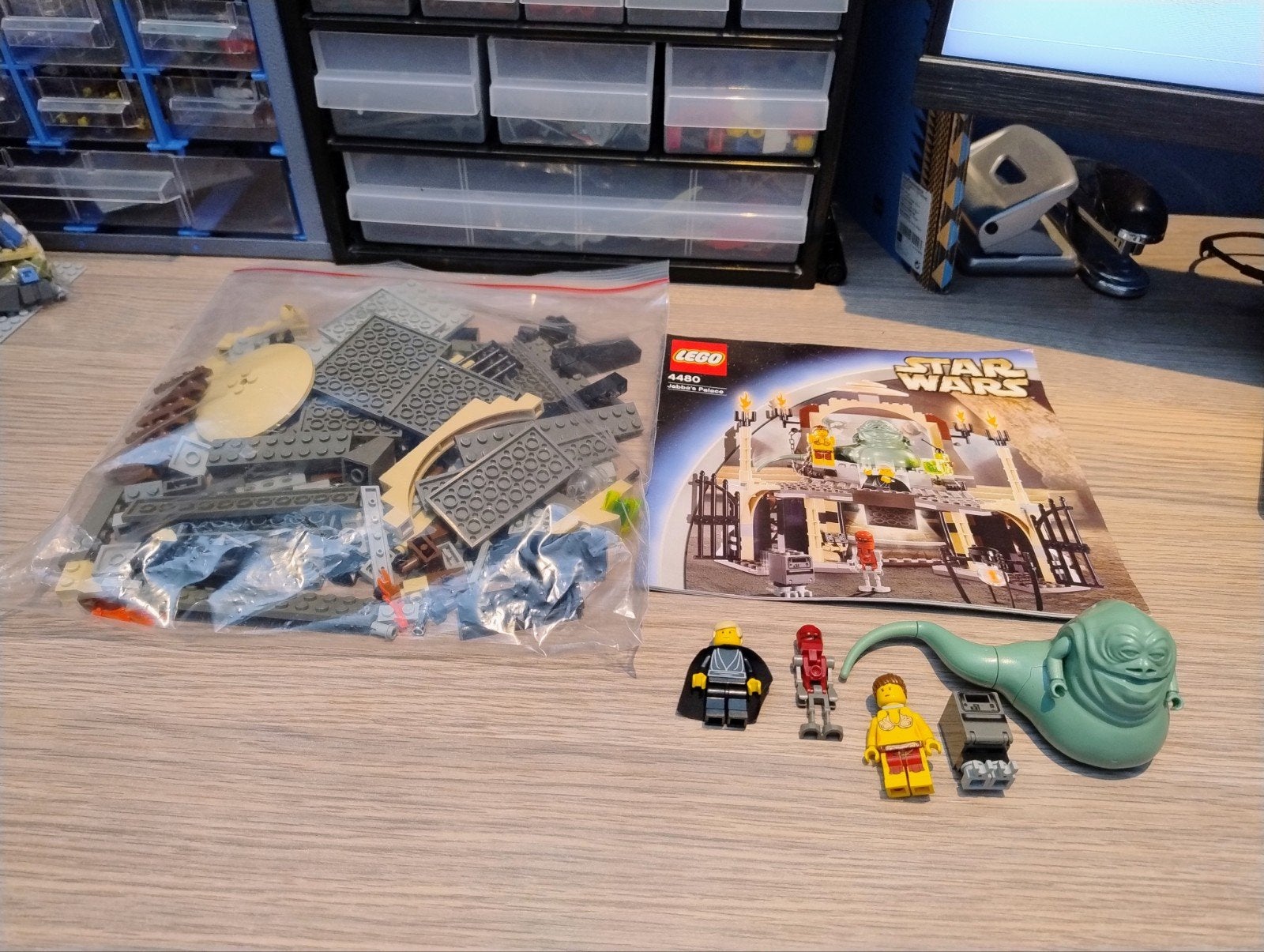 Lego Star Wars - Jabba's Palace (4480), Compleet, Star Wars, Lego, Ophalen of Verzenden