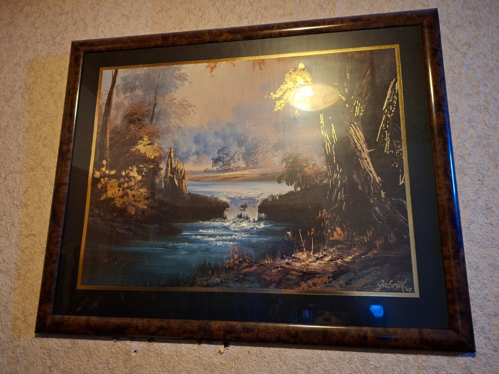 schilderij  80 x 60 cm, Antiek en Kunst, Ophalen