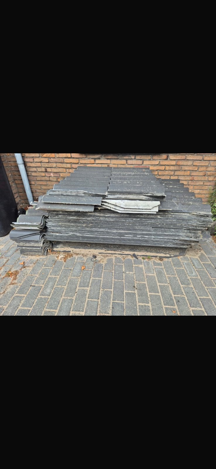 golfplaten (geen asbest), Ophalen, Zo goed als nieuw, Hout