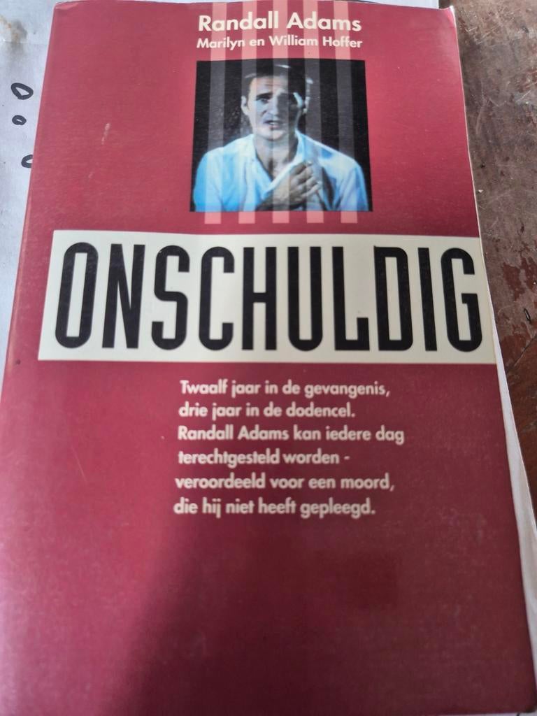 Onschuldig - Randall Adams (Marilyn en William Hoffer), Ophalen of Verzenden, Gelezen, Marilyn en William Hoffer, Nederland