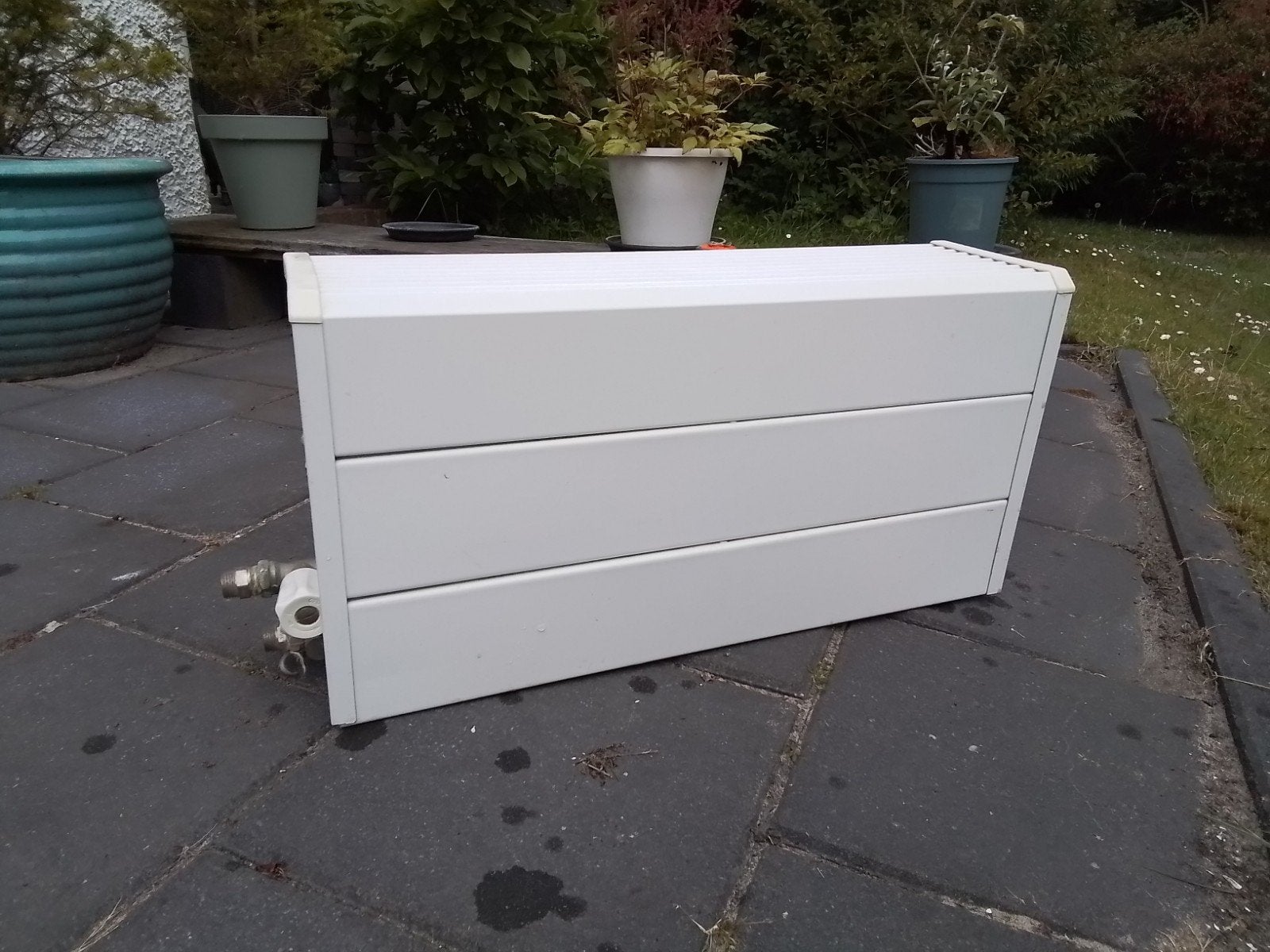 Laagtemperatuur wand radiator 60 x 30 cm, Ophalen of Verzenden, 60 tot 150 cm, Radiator, 30 tot 80 cm