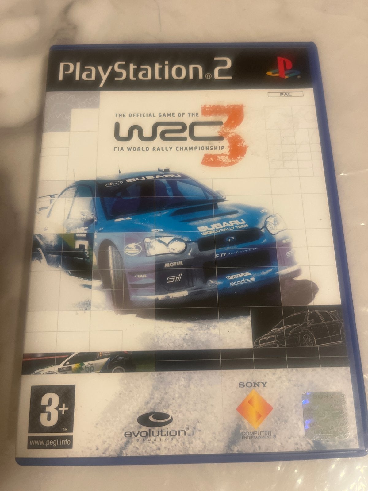 WRC 3 FIA World Rally Championship PS2 - Race Game, Gebruikt, Racen en Vliegen, Eén computer, Ophalen of Verzenden