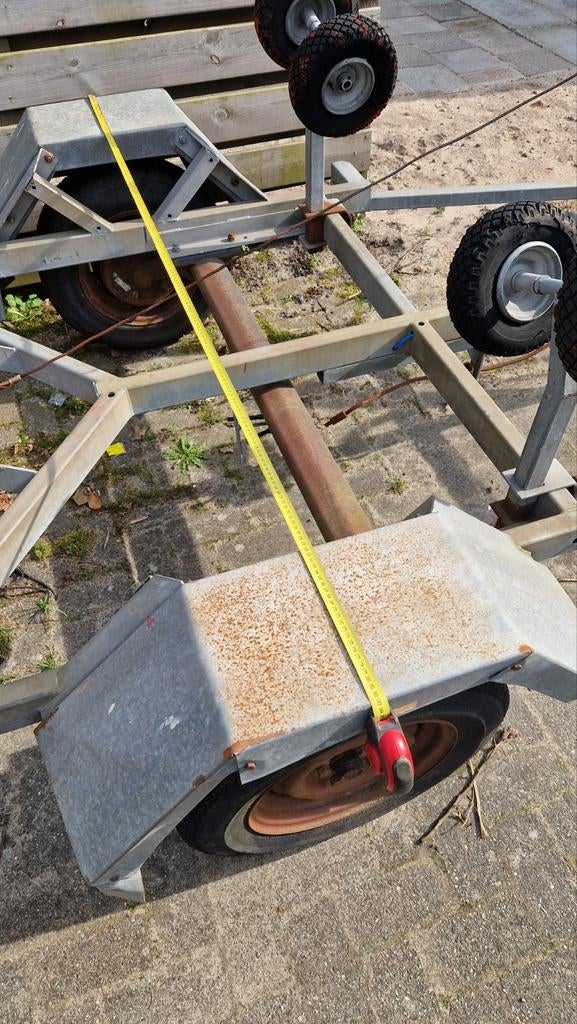 Zware Boot trailer. Opknapper, Ophalen of Verzenden, Gebruikt, Motorboot