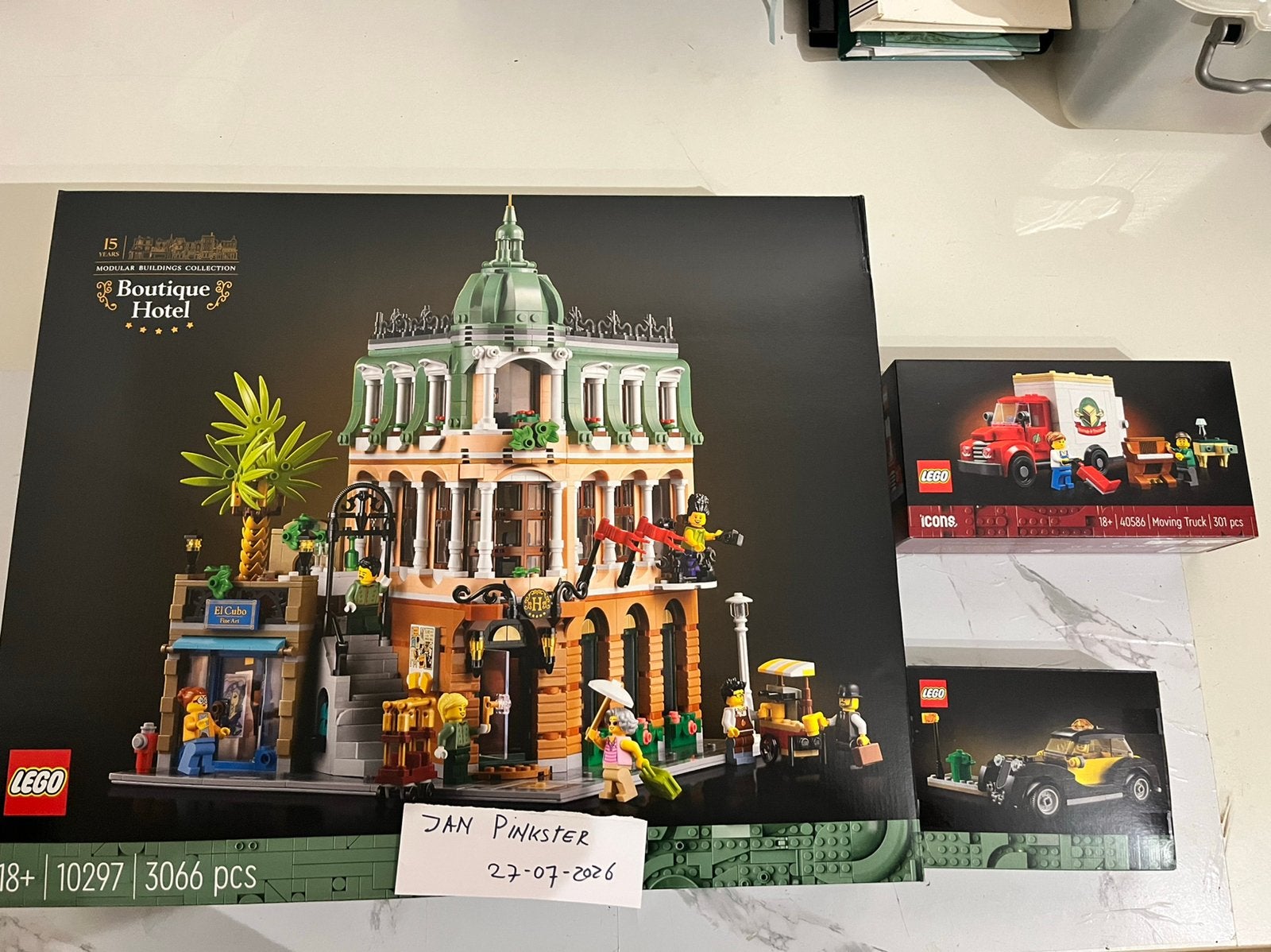 Lego 10297, lego 40586 & lego 40532, 1 speler, Zo goed als nieuw, Vanaf 7 jaar, Ophalen