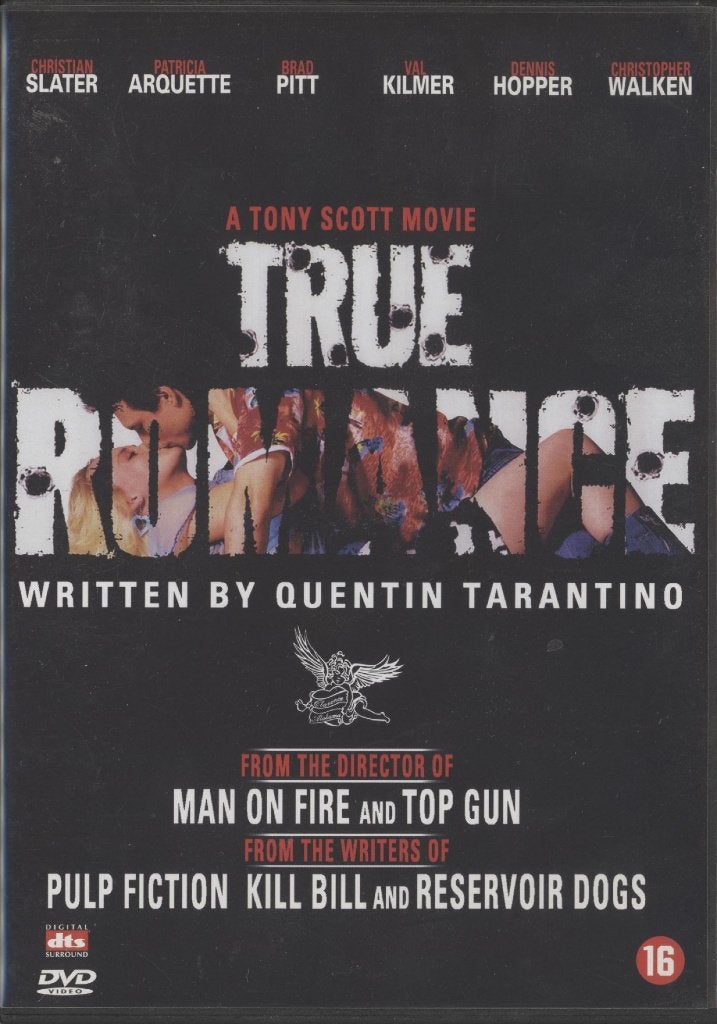 09) True Romance: met Christian Slater en Val Kilmer, Vanaf 16 jaar, Ophalen of Verzenden, Gebruikt, Actiethriller