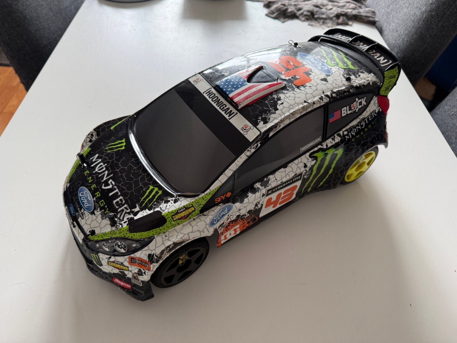 Hpi wr8 flux ken block, Elektro, Gebruikt, Ophalen of Verzenden, Auto onroad