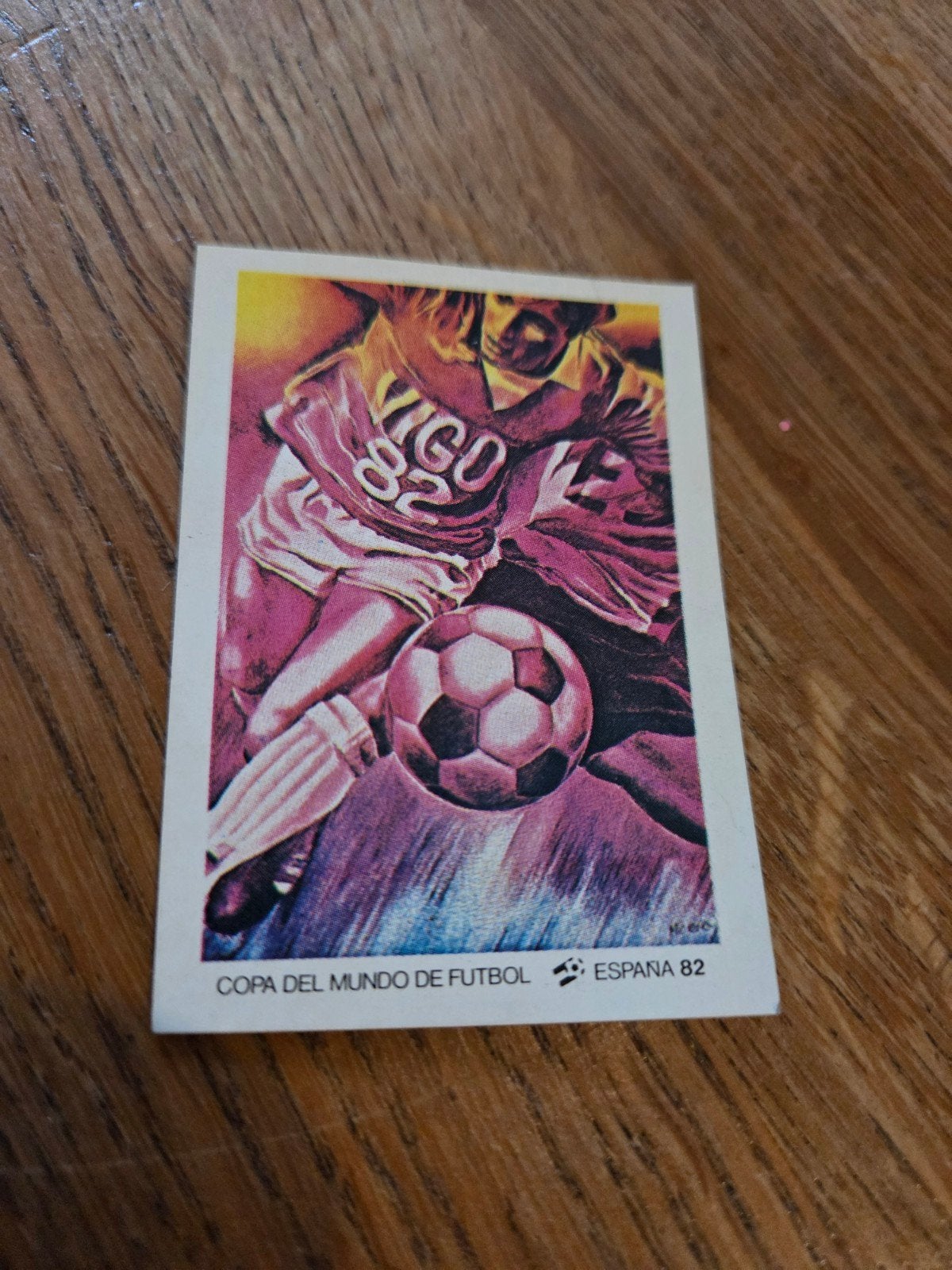 Panini WK 82, Ophalen of Verzenden, Zo goed als nieuw, Buitenlandse clubs, Poster, Plaatje of Sticker