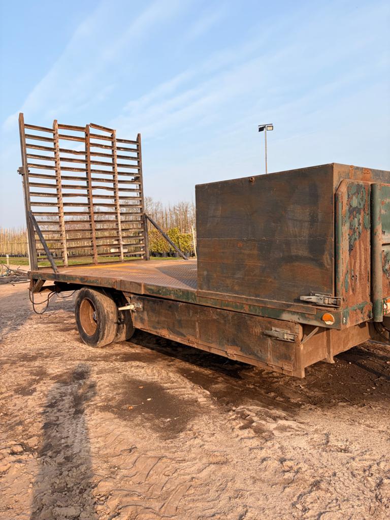 platte wagen / aanhanger /oprijwagen, Zakelijke goederen, Ophalen of Verzenden