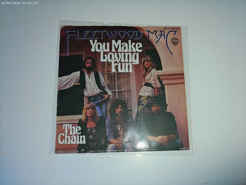 Fleetwood Mac - You make Loving fun / The Chain, Gebruikt, Fotohoes, 7 inch, Ophalen of Verzenden