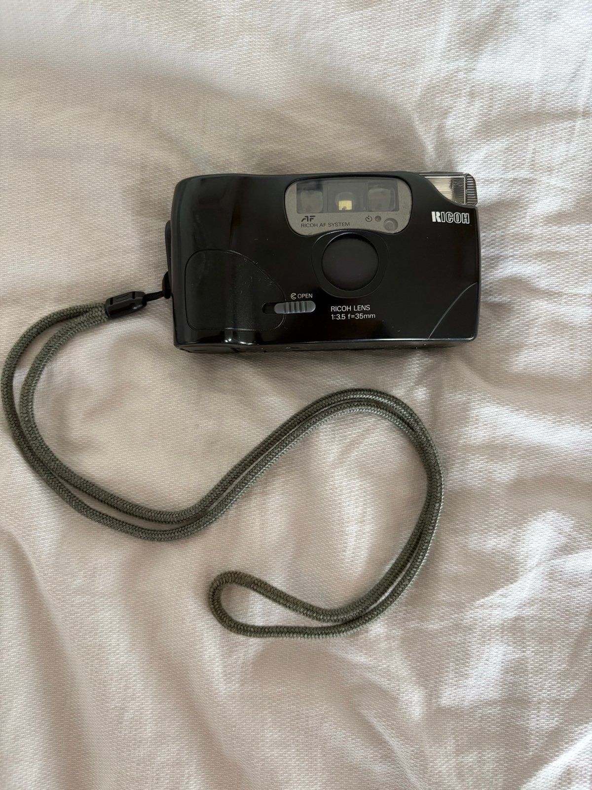 Ricoh FF-9S, Ophalen of Verzenden, Zo goed als nieuw, Compact, Overige Merken