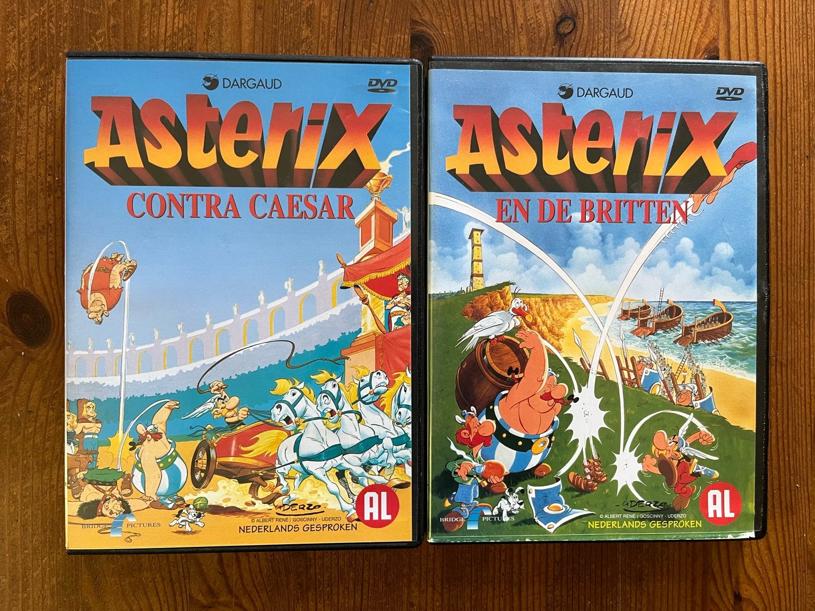 Asterix DVD's: Contra Caesar & En de Britten (Nederlands), Cd's en Dvd's, Europees, Gebruikt, Tekenfilm, Alle leeftijden