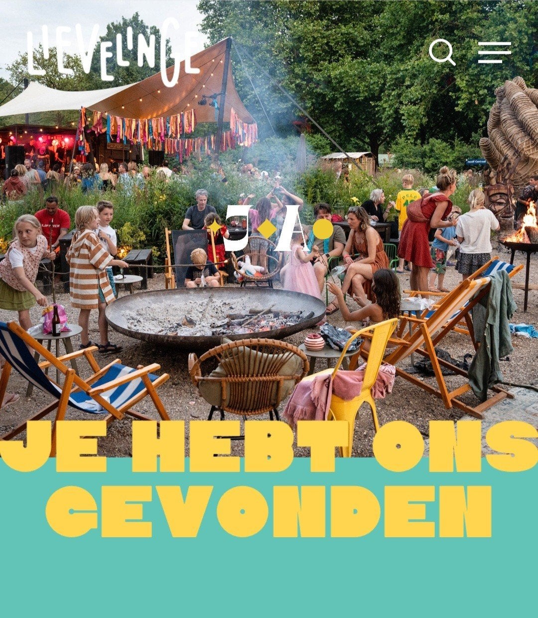 Kampeerplek camping lievelinge, Vakantie