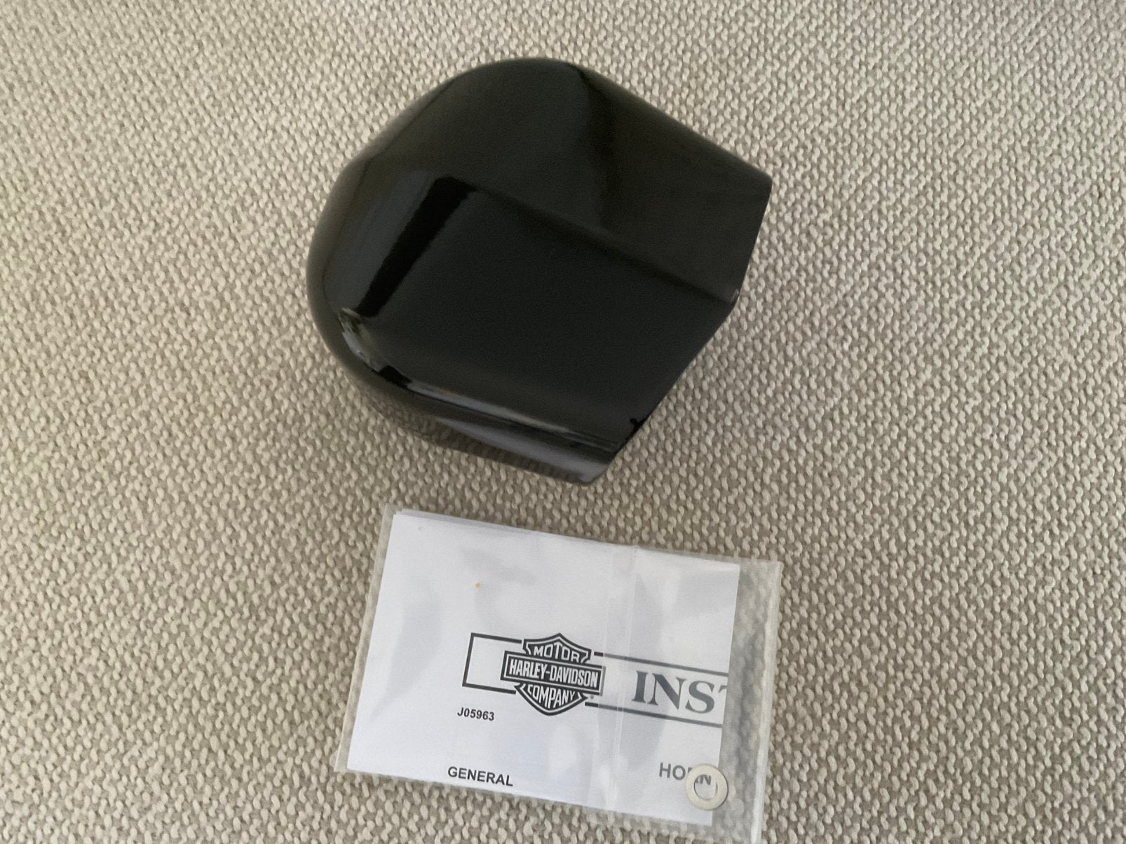 Harley Davidson Horn/Claxon cover Origineel HD €30,-, Ophalen