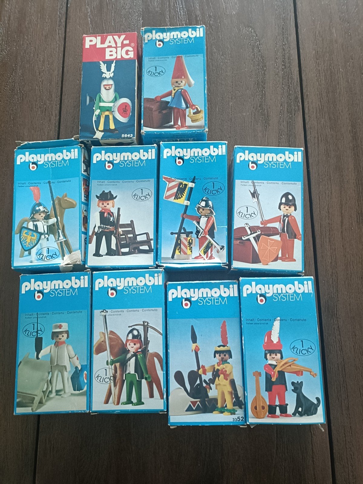 Playmobil System Vintage Figuren Collectie (10 stuks), Kinderen en Baby's, Complete set, Zo goed als nieuw, Figuren, Historisch