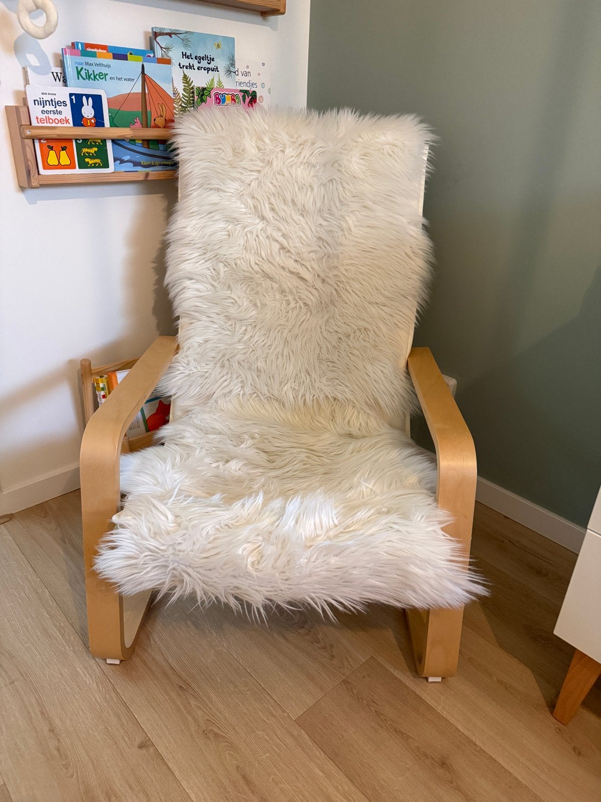 IKEA Poäng stoel, ideaal voor babykamer, Huis en Inrichting, Stoelen, Ophalen, Gebruikt, Overige kleuren, Eén