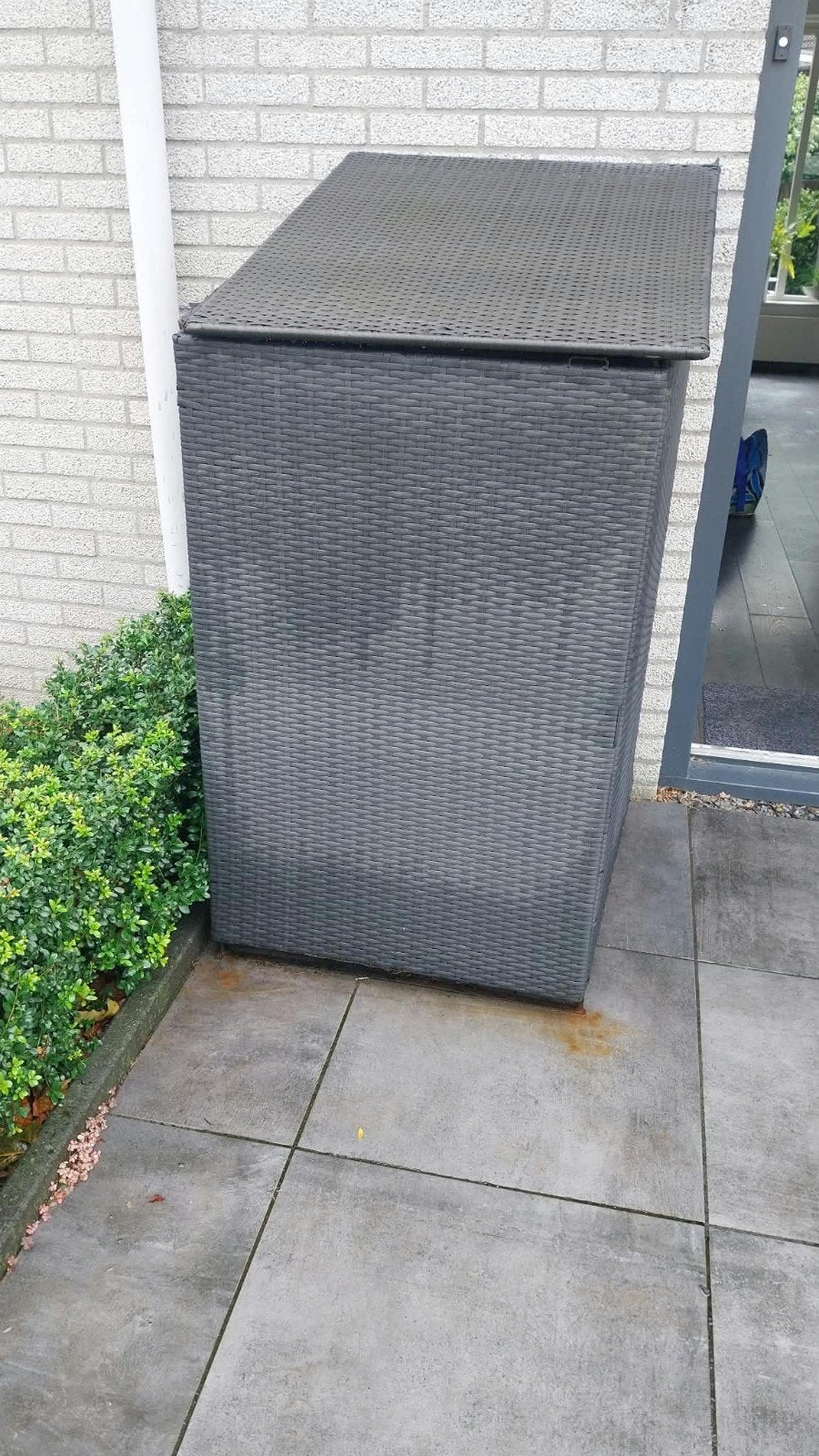 Grijze kunststof kliko ombouw voor 1 container, Ophalen, Gebruikt, Overige typen