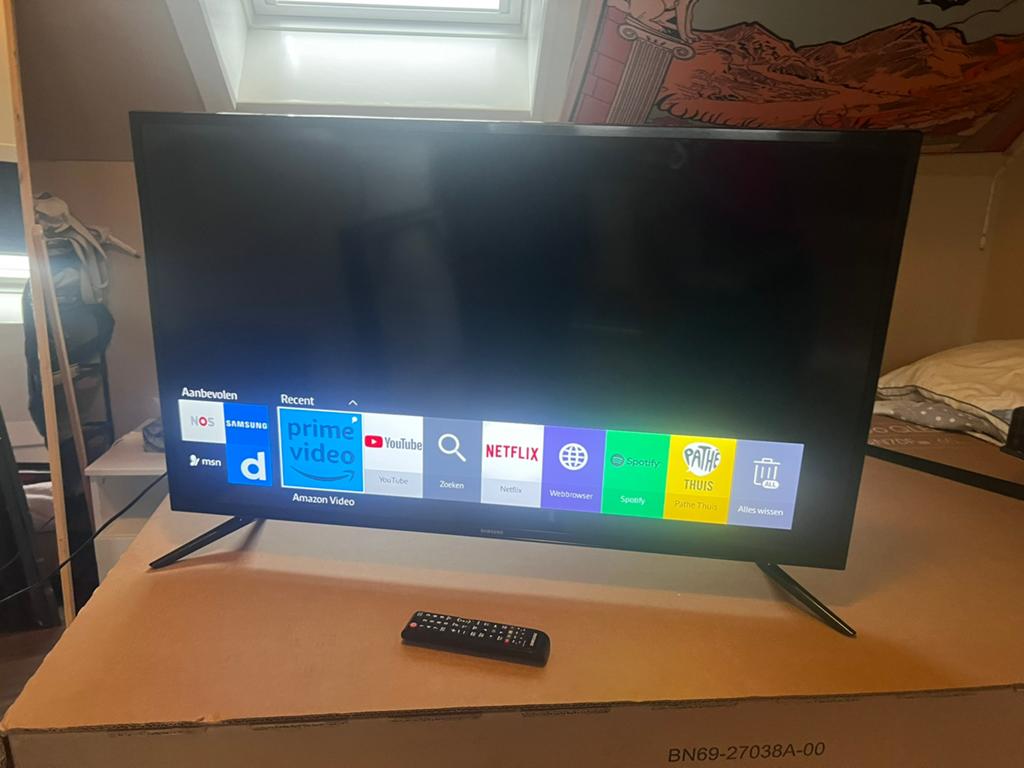 Samsung UE40JU6000W, Ophalen, LED, 50 Hz, Zo goed als nieuw