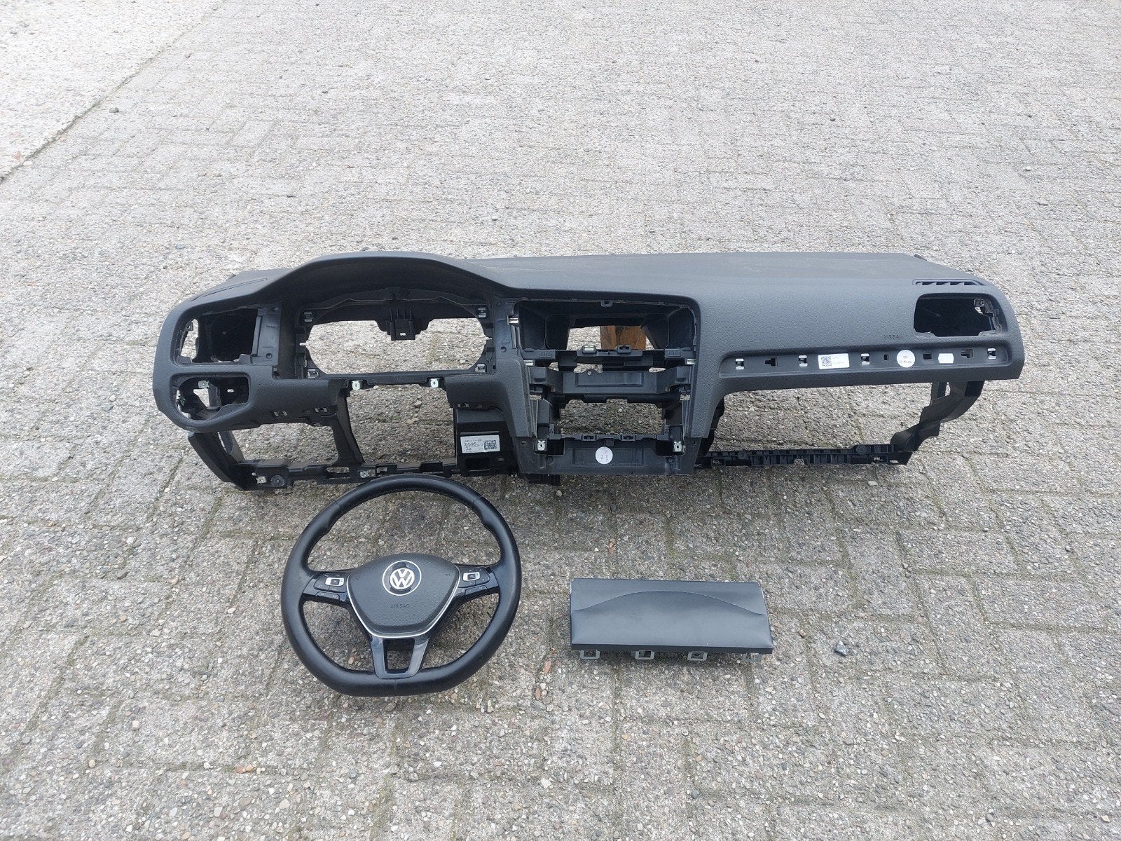 vw golf 7 airbag dachbord stuurairbag knie Airbag, Auto-onderdelen, Ophalen