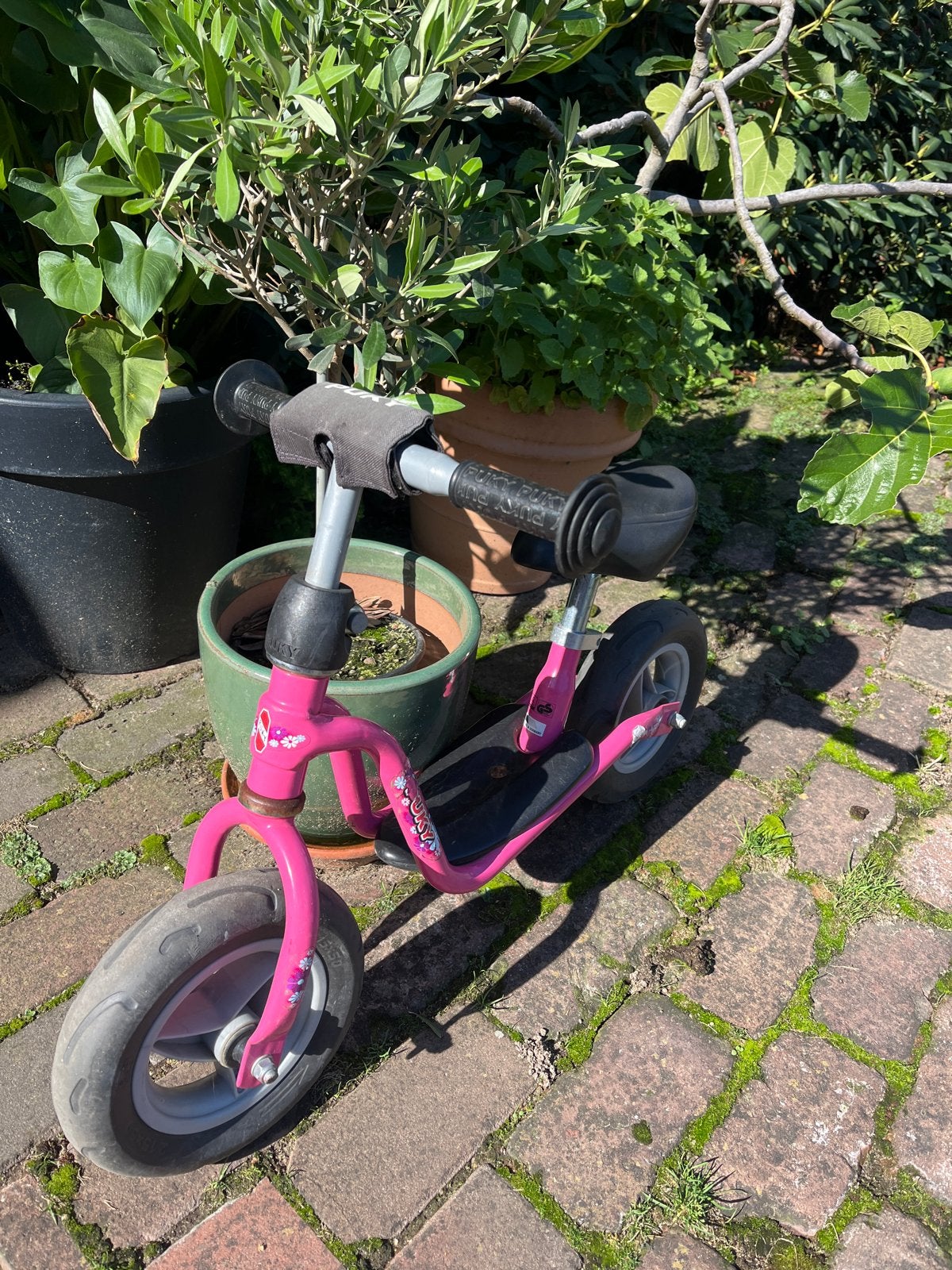 Puky loopfiets roze, Ophalen, Gebruikt, Minder dan 16 inch