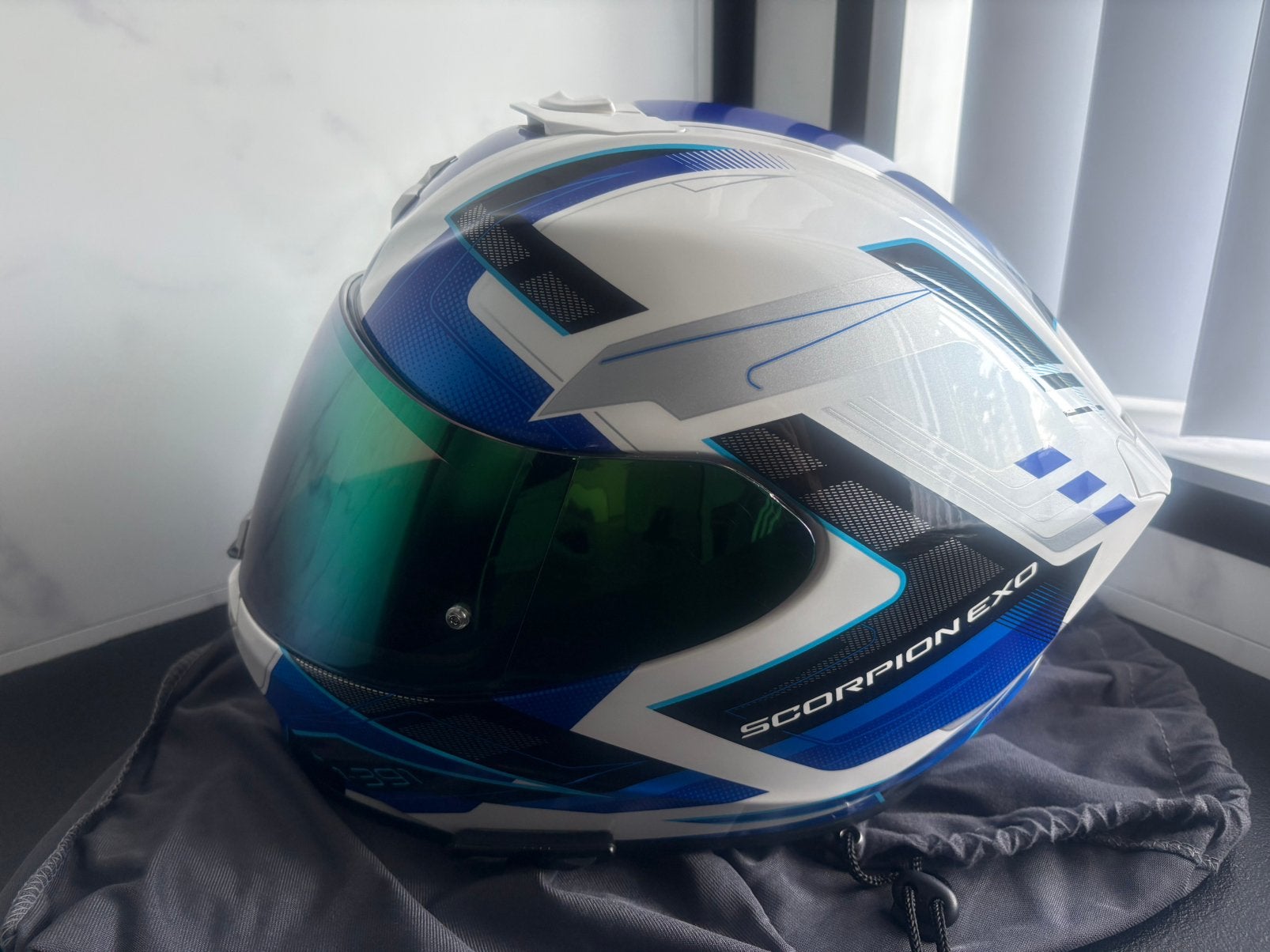 Scorpion EXO-391 met Sena bleutooth set, Overige merken, M, Dames, Ophalen of Verzenden