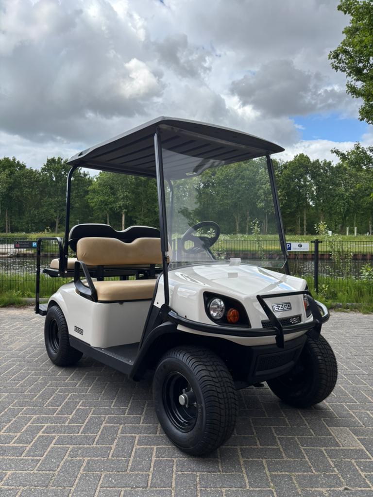 E-Z-GO Workhorse ‘20 RIJK UITGEVOERD EZGO, Golfkar, Golfcart, Sport en Fitness, Golf, Ophalen, Zo goed als nieuw, Golfkar, Overige merken
