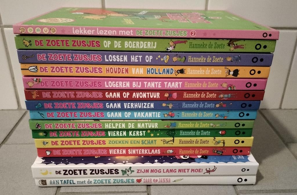 14x Hanneke de Zoete: de Zoete Zusjes Collectie / Nieuwstaat, Boeken, Ophalen of Verzenden, Zo goed als nieuw, Hanneke de Zoete