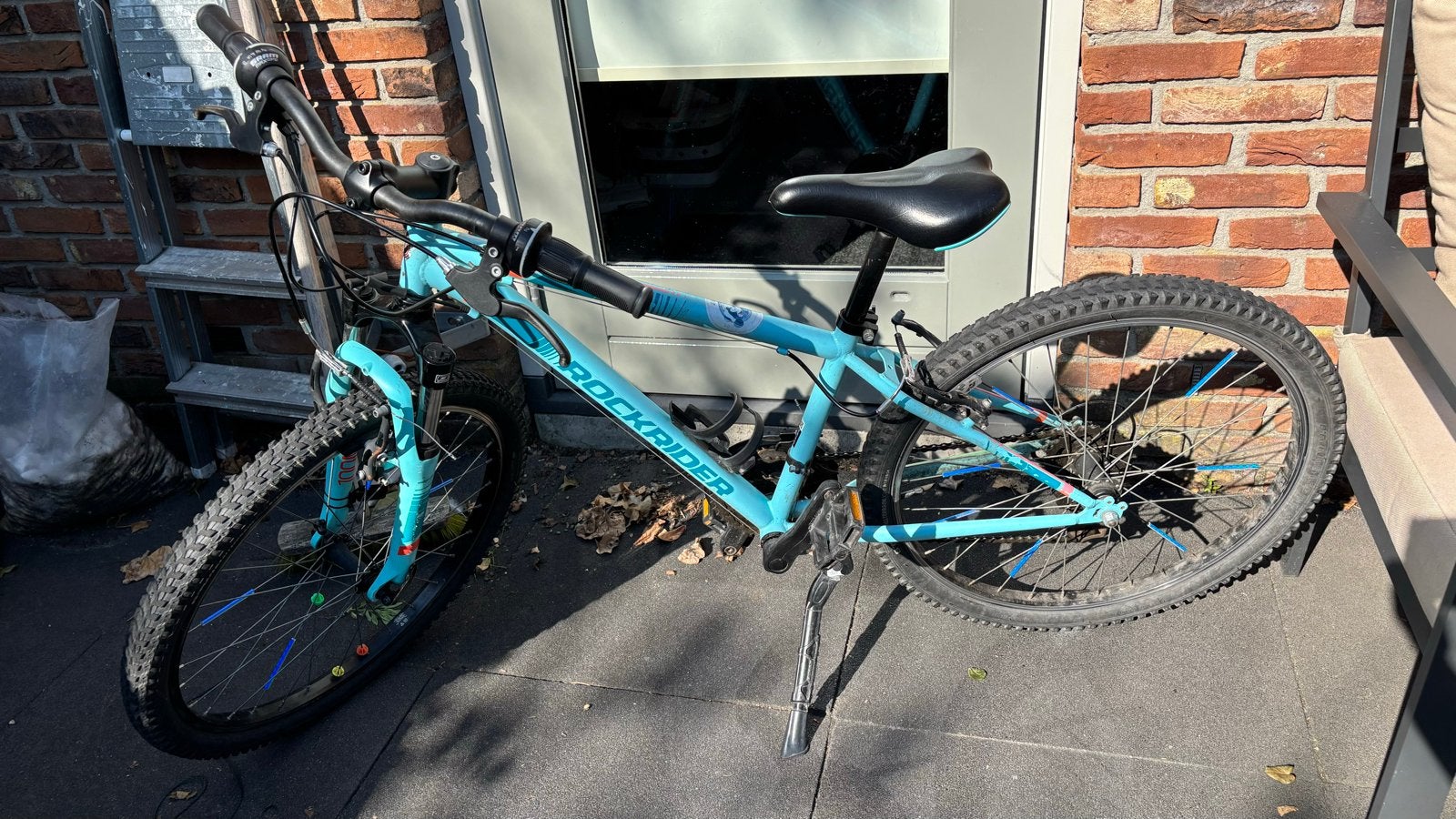 Rockrider ST 500 24 inch sport trail fiets met 18 versnellin, Gebruikt, Velgrem, Ophalen, Overige merken