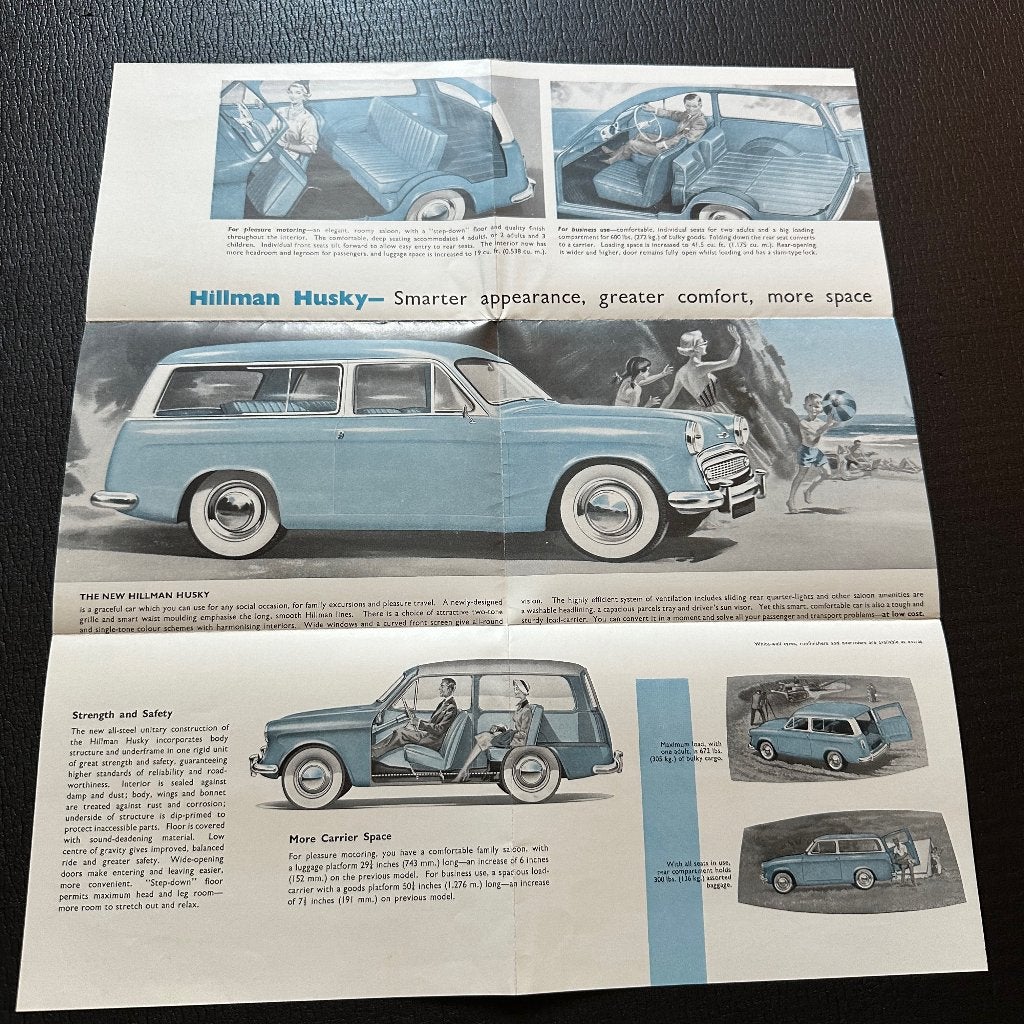 #10) HILLMAN Husky - 1958, Boeken, Verzenden, Gelezen, Overige merken