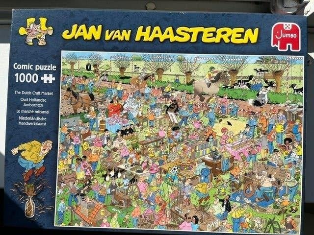 Foto 7 van GERESERVEERD Jan van Haasteren puzzels 1000 stukjes