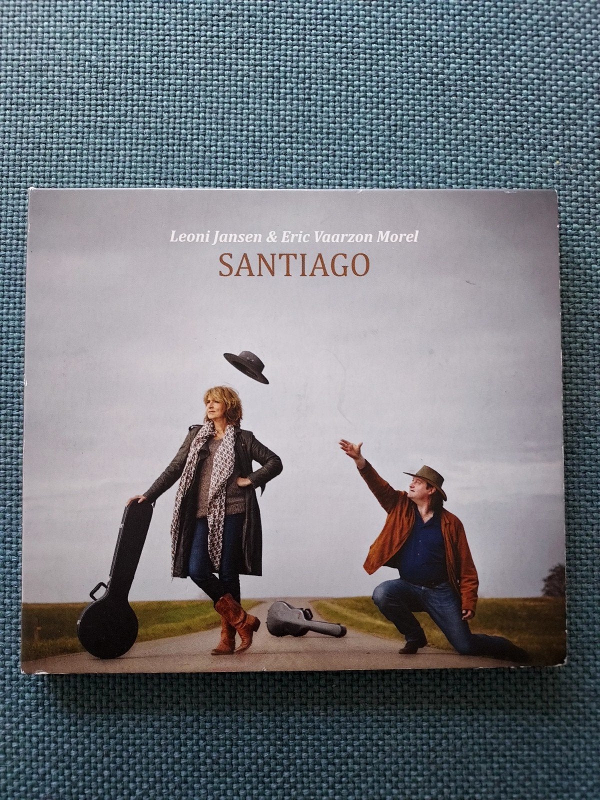 Leoni Jansen & Eric Vaarzon Morel - Santiago CD - gesigneerd, Cd's en Dvd's, Ophalen of Verzenden, Nieuw in verpakking, Album