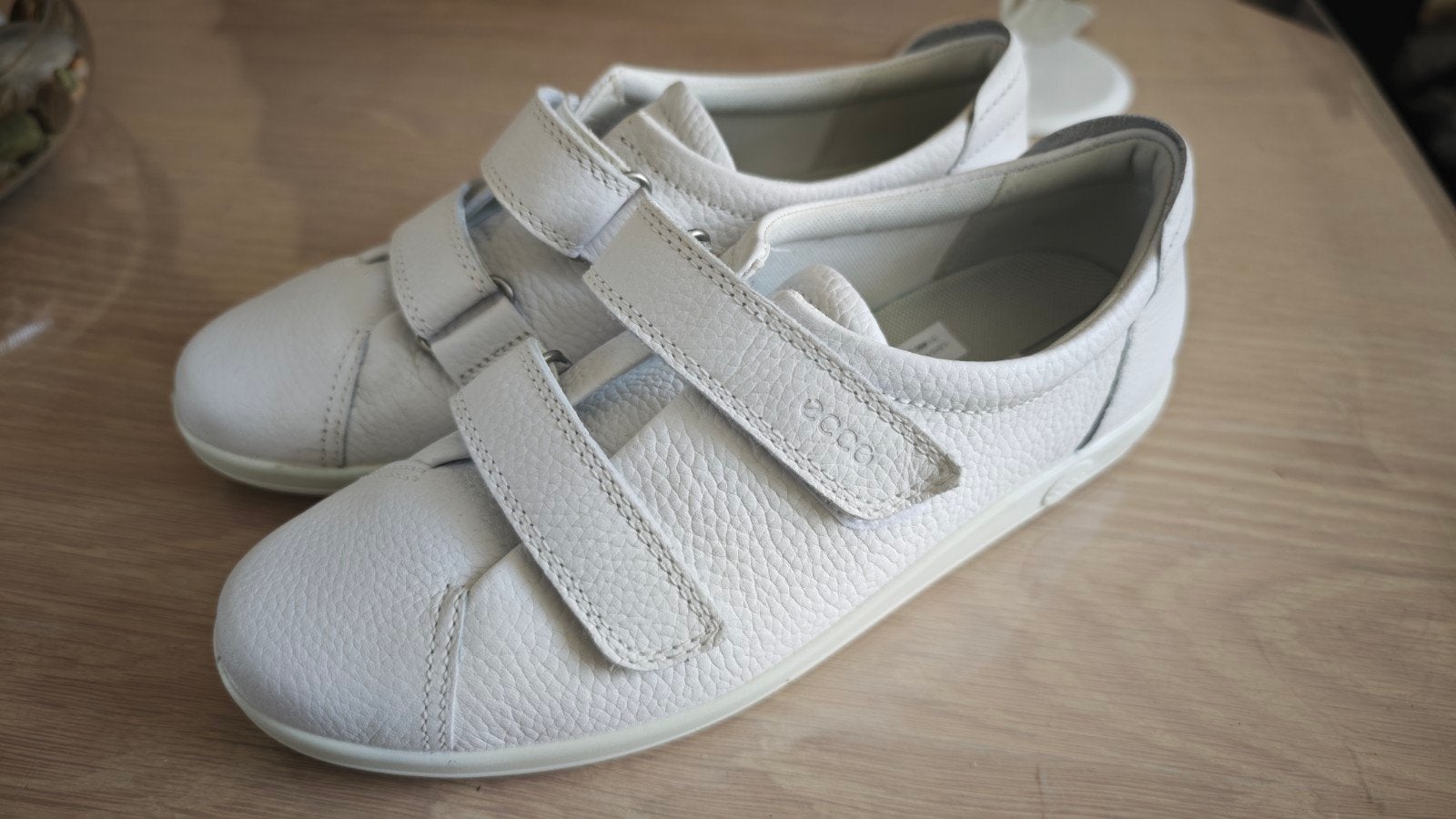 Witte dames Ecco schoenen, maat 40 - Zo goed als nieuw, Ophalen