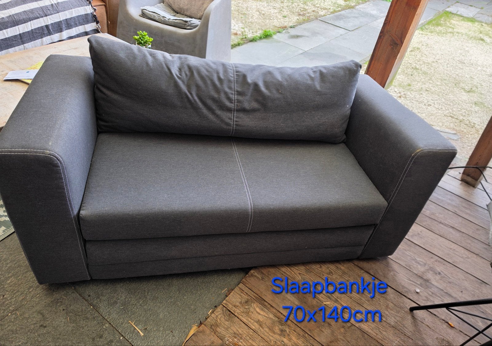 Gratis slaapbankje 70x140cm