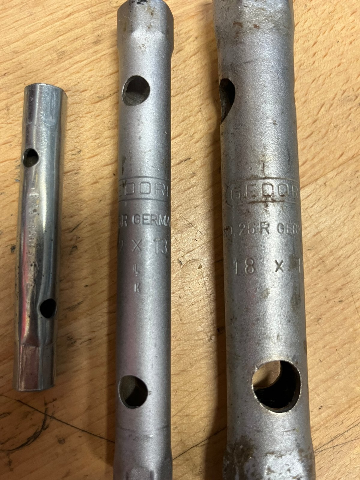Te koop Gedore pijpsleutels 12-13 en 18-19 type 26R, Ophalen of Verzenden