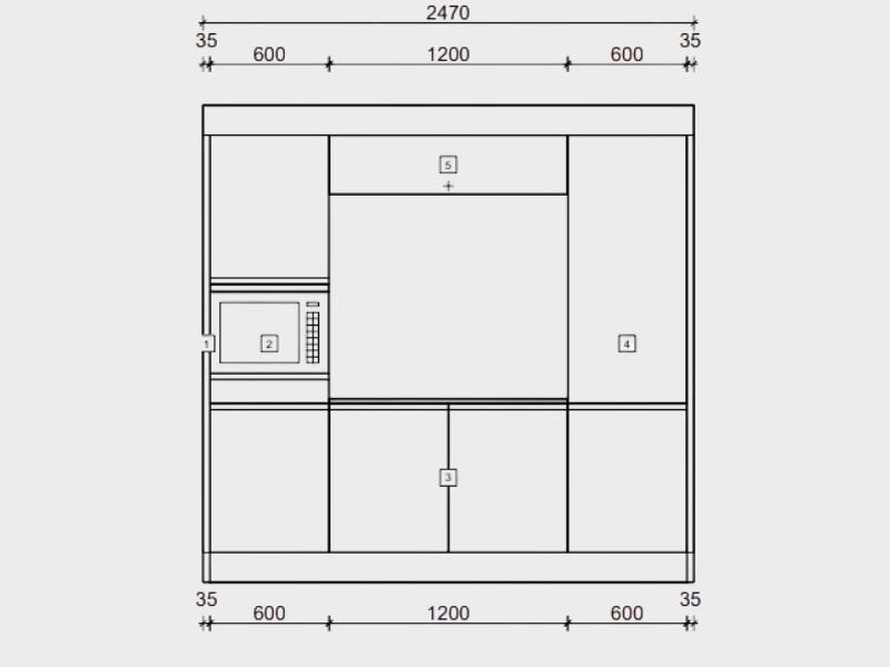 Nolte Küchen 240 cm Nussbaum Kuba– Helft van de winkelprijs, Ophalen, Nolte Küchen GmbH & Co. KG Anni-Nolte-Straße 4 32584 Löhne