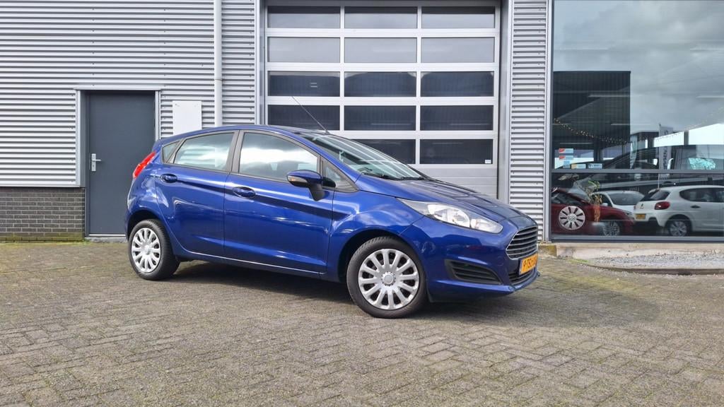 Ford Fiesta 1.0 Style, Euro 5, 525 kg, Blauw, 23 km/l