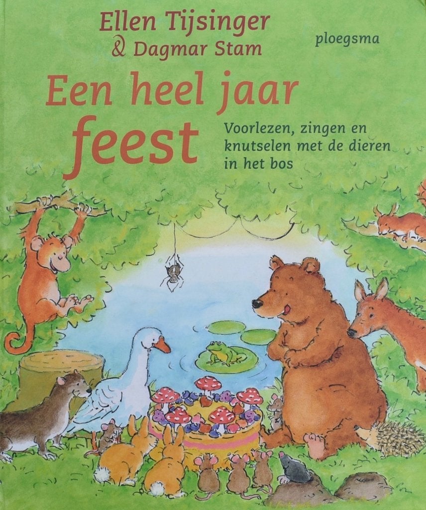 Ellen Tijsinger: Een heel jaar feest (voorlezen, knutselen), Boeken, 5 of 6 jaar, Fictie algemeen, Jongen of Meisje, Ophalen of Verzenden