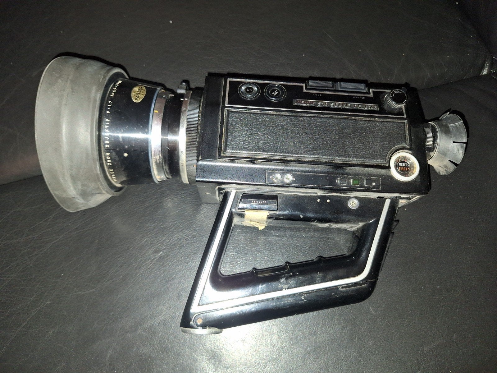 De Revue S10 Sound Deluxe Super 8 Filmcamera (1971), Ophalen of Verzenden, 8mm, Camera