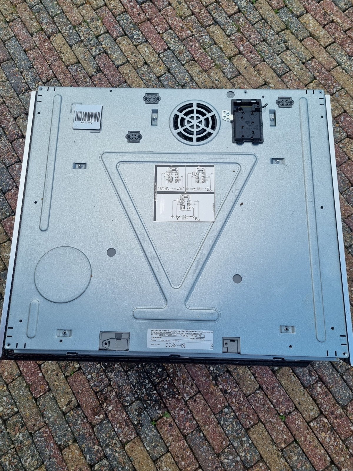Siemens Inductieplaat - EH675FEC1E/01 - Met beschadiging, Gebruikt, Inbouw, Inductie, 4 kookzones