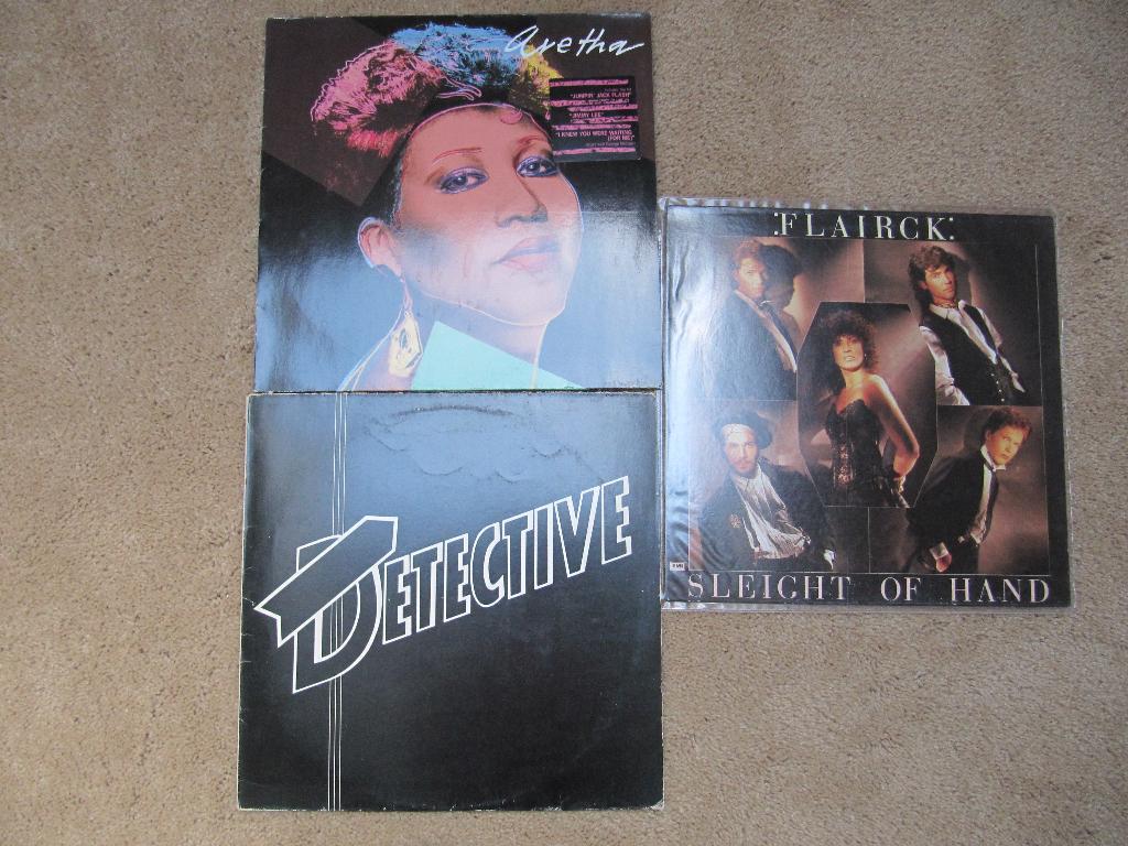 Vinyl elpees Aretha Franklin, Flairck, Detective, Ophalen of Verzenden, Zo goed als nieuw, 12 inch