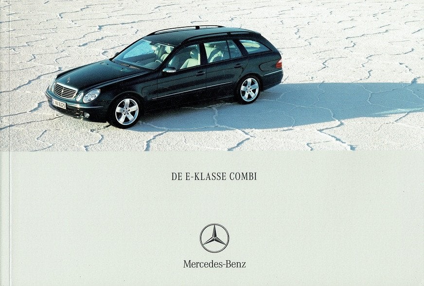 Folder Mercedes-Benz E-klasse Combi (S211 - 2004), Verzenden, Zo goed als nieuw, Mercedes