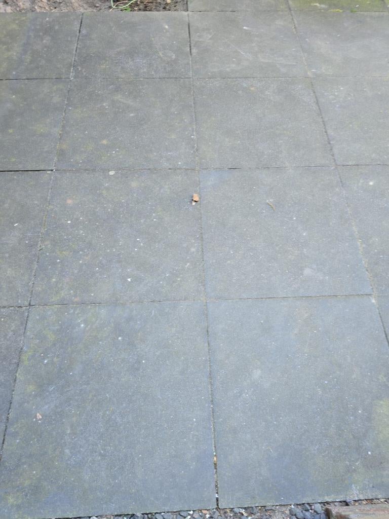 Beton tuintegels, Tuin en Terras, Tegels en Klinkers, Ophalen, Gebruikt, Beton, Terrastegels