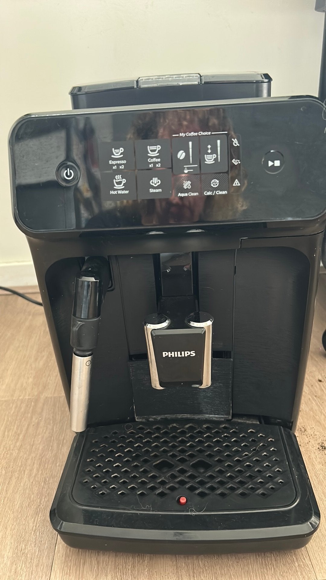 Philips volautomatische koffiemachine, Gebruikt, Koffiemachine, 4 tot 10 kopjes, Afneembaar waterreservoir